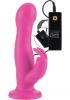 10 Function Silicone Love Rider Jack Rabbit Strap On Dong Pink