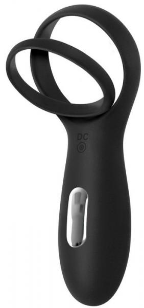 The Rechargeable Torpedo Black Vibrating Ring
