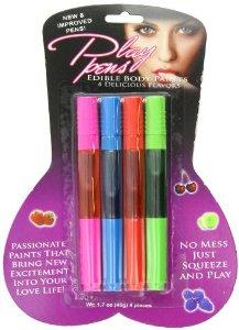 Play Pen Edible Body Paint 4 Pack-HO2162