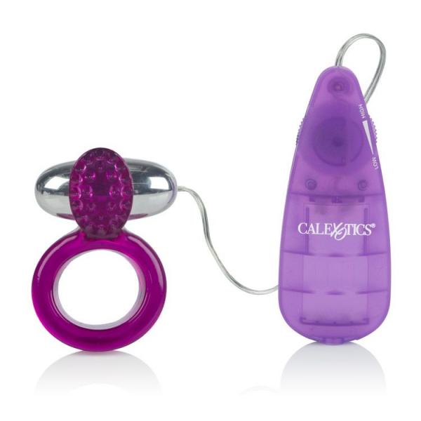 Ring Of Passion Purple Vibrating Cock Ring