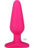 All About Anal Seamless Silicone Butt Plug 5.5 inches Pink
