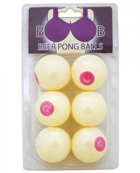 Boob Beer Pong Balls 6 Pack