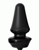 Anal Fantasy Elite Inflatable Silicone Butt Plug Black