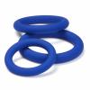 Cloud 9 Pro Sensual Silicone Cock Ring 3 Pack Blue 