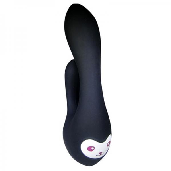 Hello Sexy Shimoji Panda Bear Vibrator Black CNVNAL 60578