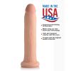11 Inches Ultra Real Dual Layer Dildo Without Balls Beige