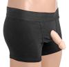 Boxer Style Packing Harness Briefs M/L Black